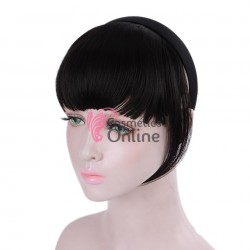 Breton cu suvite laterale din par artificial cu bentita BPE010 Brunet